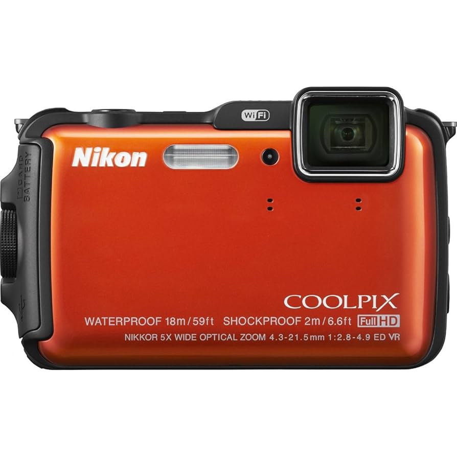 【カメラ】Nikon COOLPIX AW120 オレンジ 防水【動作確認済み】 Amazon Canada: Nikon COOLPIX AW120 16.1 MP Wi-Fi and
